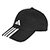 Boné Aba Curva Adidas 3 Listras Strapback - Preto+Branco