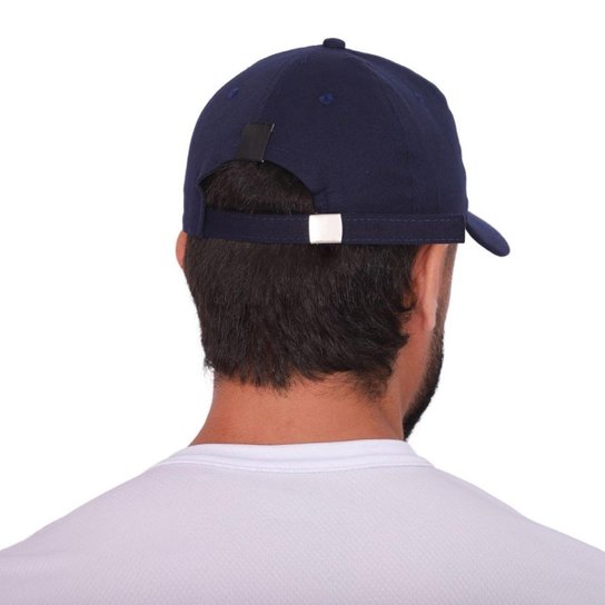 Boné Aba Curva Curvada Resina Premium Liso Masculino Dad Hat Strapback Ajustável Fitão