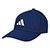 Boné Adidas Aba Curva Strapback Essentials Logo - Azul+Branco