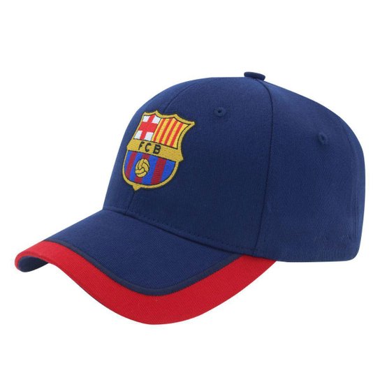 Boné Barcelona Bordado Frontal Laser Licenciado Supercap