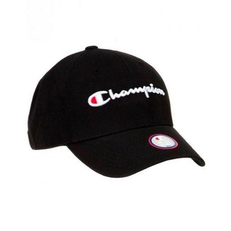 Boné Champion Classic Twill Script Heritage Aba Curva