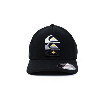 BONE EMB THREE LOGO BLACK Tamanho: M;Cor: