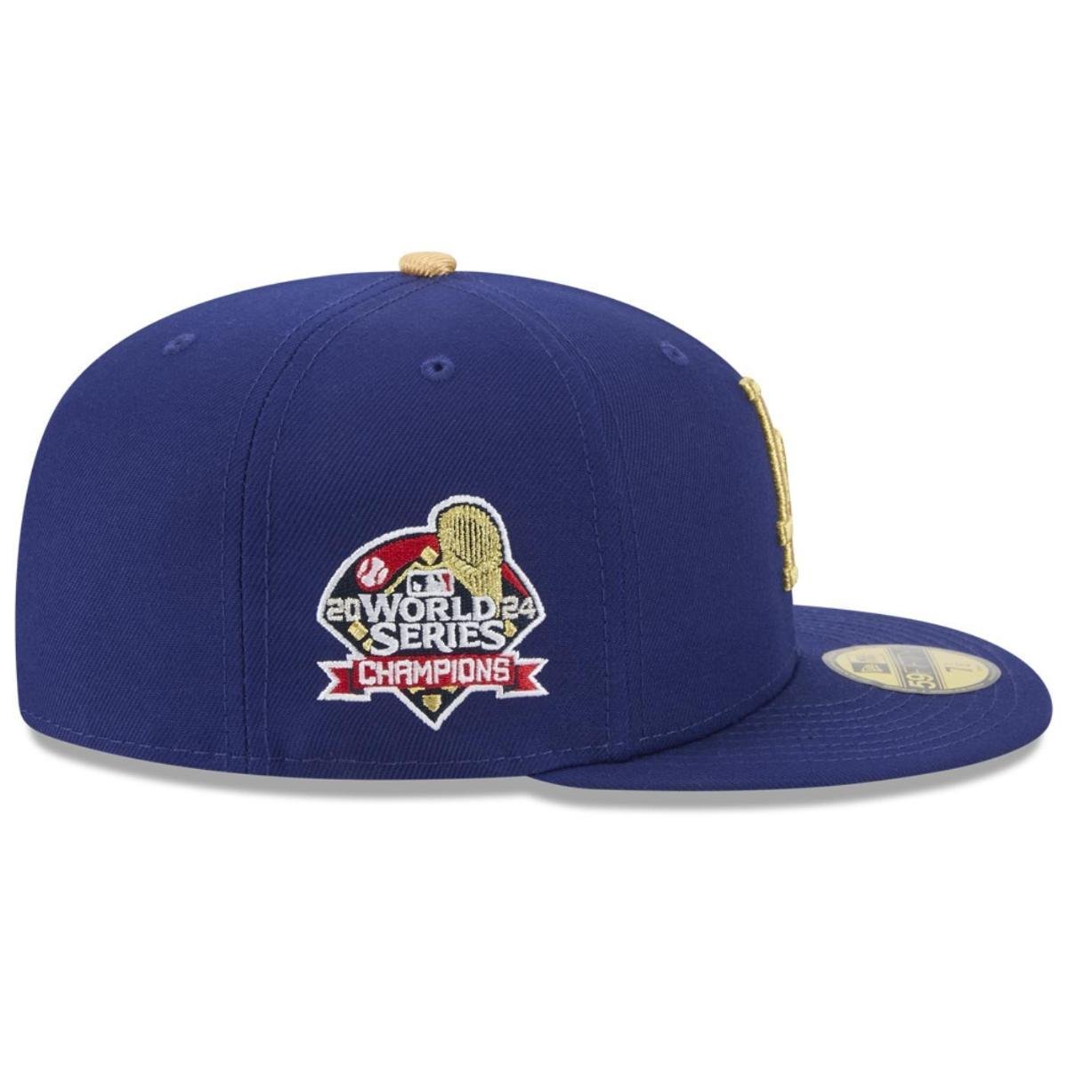 Boné New Era 59Fifty Fitted Los Angeles Dodgers 2024 World
