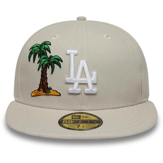 BONE NEW ERA 59FIFTY FITTED LOS ANGELES DODGERS FOOD ICON