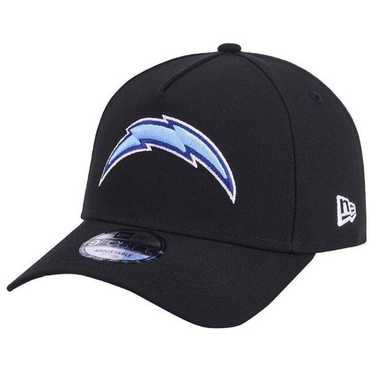 Boné New Era 940 A-Frame Los Angeles Chargers NFL Preto Azul