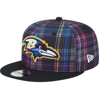 Boné New Era 9Fifty Baltimore Ravens NFL Crucial Catch 2024 Masculino