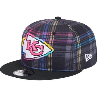 Boné New Era 9Fifty Kansas City Chiefs NFL Crucial Catch 2024 Unissex