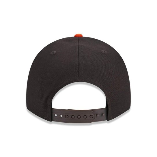 Boné New Era 9Fifty Original Fit NFL Cleveland Browns Marrom Masculino