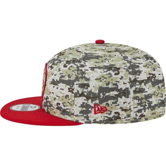 BONE NEW ERA 9FIFTY SALUTE TO SERVICE SAN FRANCISCO 49ERS CAMUFLADO