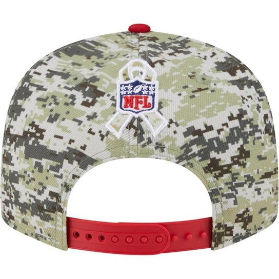 BONE NEW ERA 9FIFTY SALUTE TO SERVICE SAN FRANCISCO 49ERS CAMUFLADO