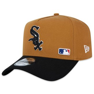 BONE NEW ERA 9FORTY A-FRAME MLB CHICAGO WHITE SOX INSTITUTIONAL STYLE