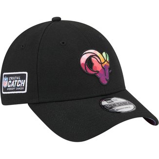 Boné New Era 9Forty NFL Crucial Catch 2023 Los Angeles Rams Masculino