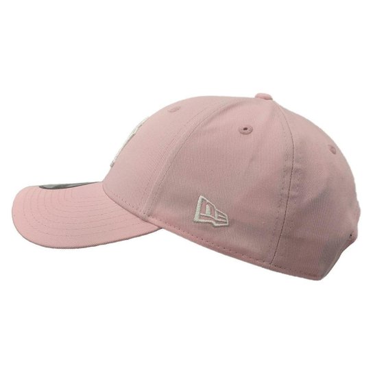 Boné New Era 9Forty SN On White New York Yankees Unissex - Rosa