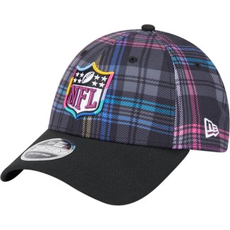 Boné New Era 9Forty Stretch Snap NFL Logo Oficial NFL Crucial Catch 2024 Masculino
