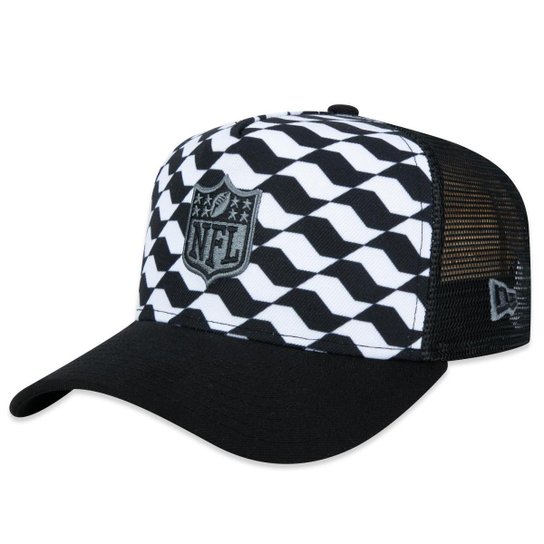Boné New Era 9Fortyaframe Trucker Calçada NFL 2024 São Paulo Game Masculino