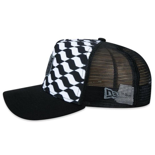 Boné New Era 9Fortyaframe Trucker Calçada NFL 2024 São Paulo Game Masculino