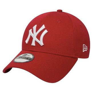 Boné New Era Aba Curva 940 SN MLB NY Yankees Colors Vermelho