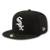 Boné New Era Aba Reta 5950 MLB Chicago Sox Game Cap - Preto