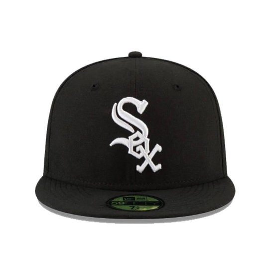 Boné New Era Aba Reta 5950 MLB Chicago Sox Game Cap