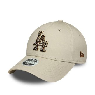 Boné New Era Feminino 940CS MLB Los Angeles Leopard