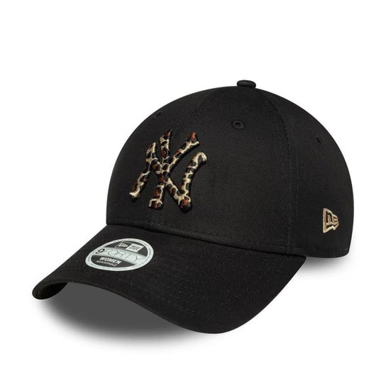 Boné New Era Feminino 940CS MLB NY Yankees Leopard