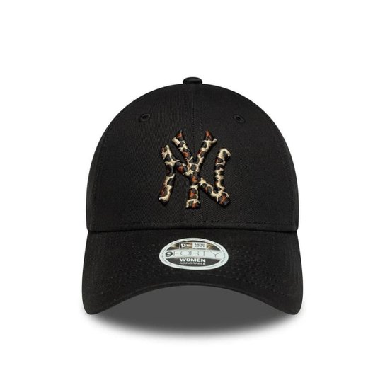 Boné New Era Feminino 940CS MLB NY Yankees Leopard