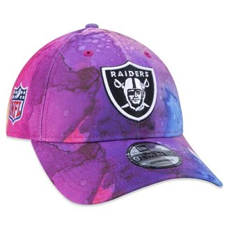 Boné New Era Las Vegas Raiders Aba Curva Strap 9TWENTY Crucial Catch 2022