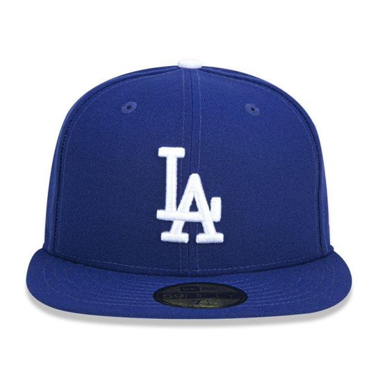 Boné New Era Los Angeles Dodgers 5950 Game Cap Fechado MLB
