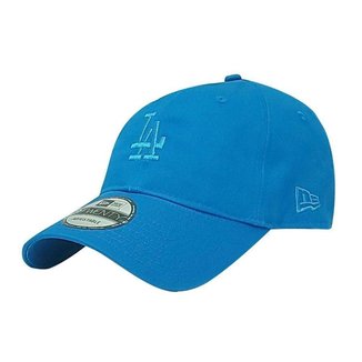 Boné New Era Los Angeles Dodgers Aba Curva Azul Strapback 9TWENTY Classic