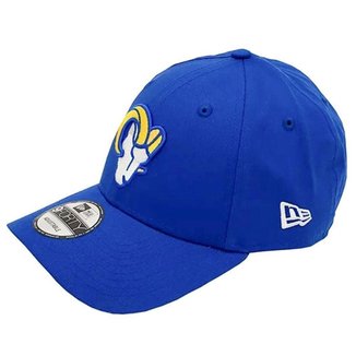 Boné New Era Los Angeles Rams 940 Basic New Logo Aba Curva