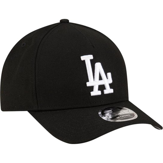 Boné New Era Mlb Team 940Mc Losdod Blkblkwhi Masculino