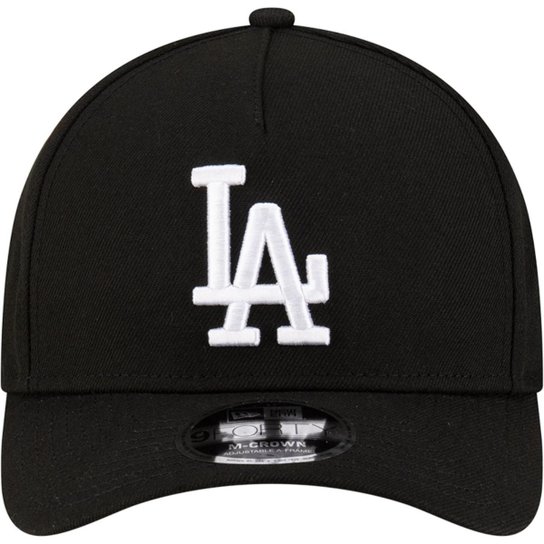 Boné New Era Mlb Team 940Mc Losdod Blkblkwhi Masculino