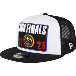 Boné New Era NBADenver Nuggets 9Fifty Edição Finals Locker Room Masculino