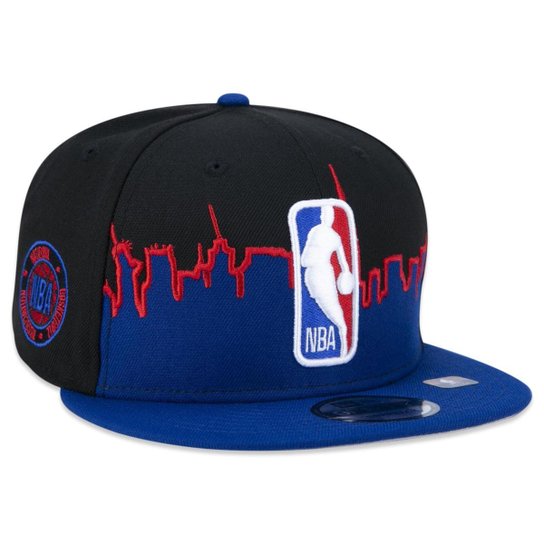 Boné New Era NBALogoman Tipoff 9Fifty Aba Reta Snapback Masculino