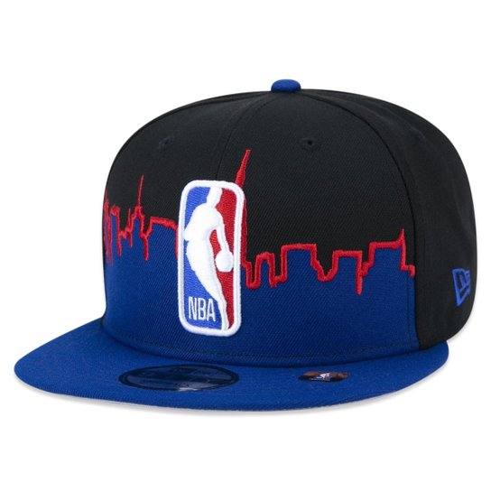 Boné New Era NBALogoman Tipoff 9Fifty Aba Reta Snapback Masculino