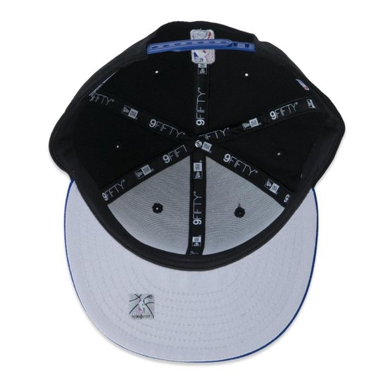 Boné New Era NBALogoman Tipoff 9Fifty Aba Reta Snapback Masculino