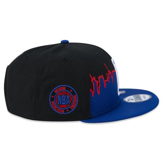 Boné New Era NBALogoman Tipoff 9Fifty Aba Reta Snapback Masculino