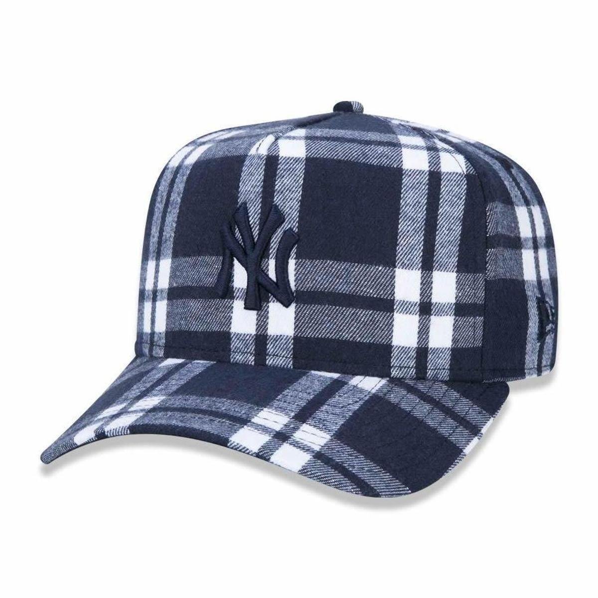 Boné New Era New York Yankees 940 AFrame Plaid All Xadrez