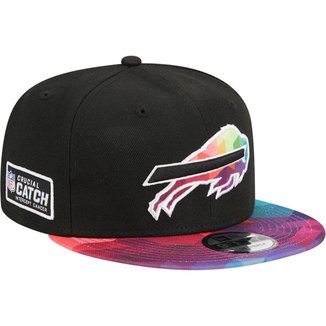 Boné New Era NFL Buffalo Bills Aba Curva 9Fifty Catch Crucial 2023 Masculino