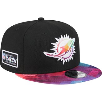 Boné New Era NFL Miami Dolphins 9Fifty Crucial Catch 2023 Masculino