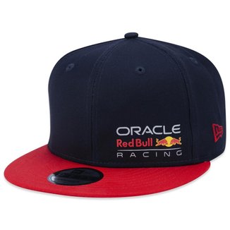 Boné New Era Red Bull Racing Essential Aba Reta Snapback 9FIFTY