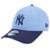 Boné New Era Stu New York Yankees Sky Aba Curva 920 Core Unissex - Azul