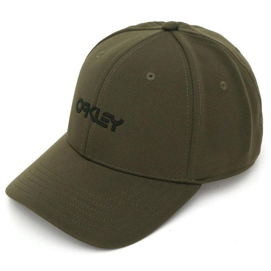 Boné Oakley Aba Curva 6 Panel Stretch Metallic