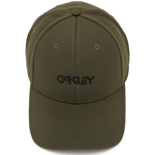 Boné Oakley Aba Curva 6 Panel Stretch Metallic
