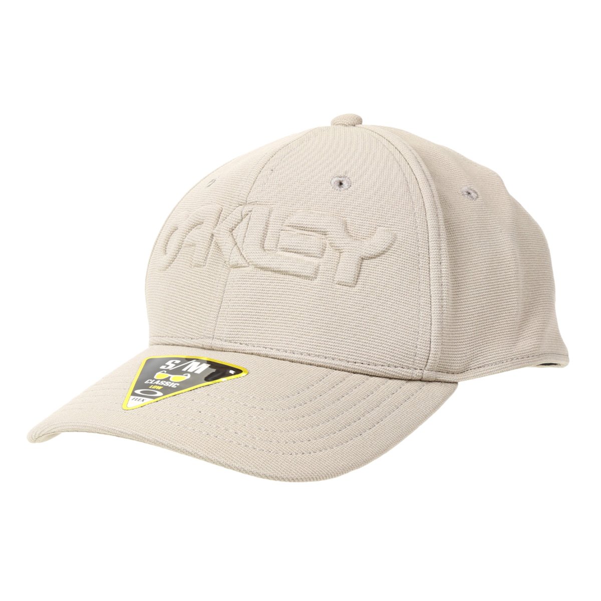 Boné Oakley Aba Curva Mod 6 Panel Stretch Masculino - Bege | Allianz Parque  Shop