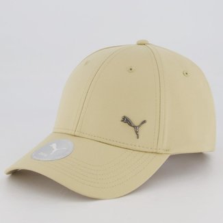Boné Puma ESS Metal Cat BB Bege