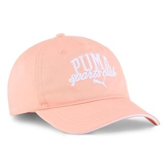 Boné Puma Sports Club Baseball Aba Curva Ajustável Cor:;Tamanho:Único;Gênero:Unissex