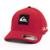 Boné Quiksilver Aba Curva Emb Square WT25 - Vermelho
