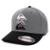 Boné Quiksilver Aba Curva Emb Three Logo WT25 - Chumbo