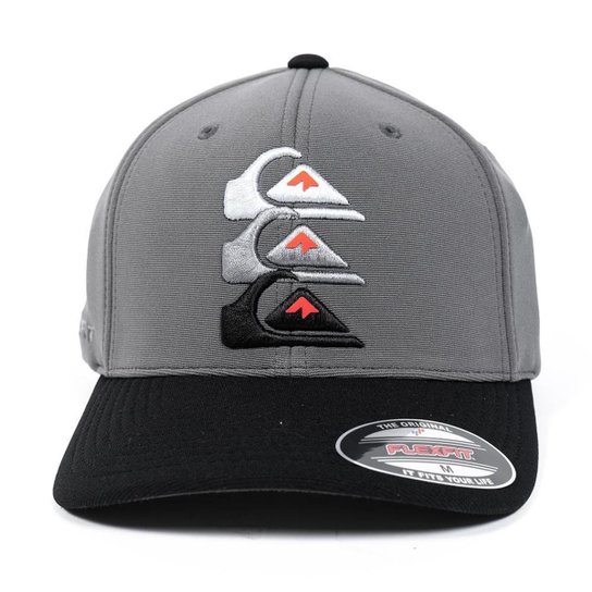 Boné Quiksilver Aba Curva Emb Three Logo WT25
